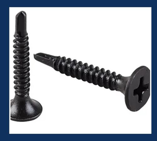 Vis autoperceuses moyennes en acier au carbone