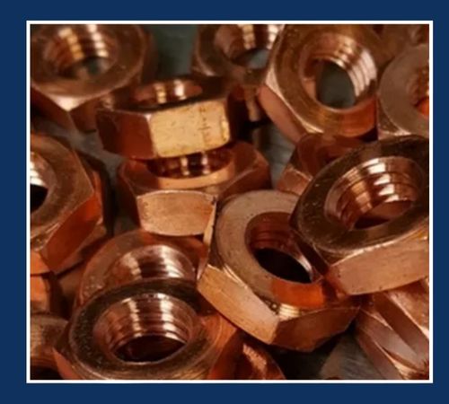 Oxygen Free Copper Hex Nuts